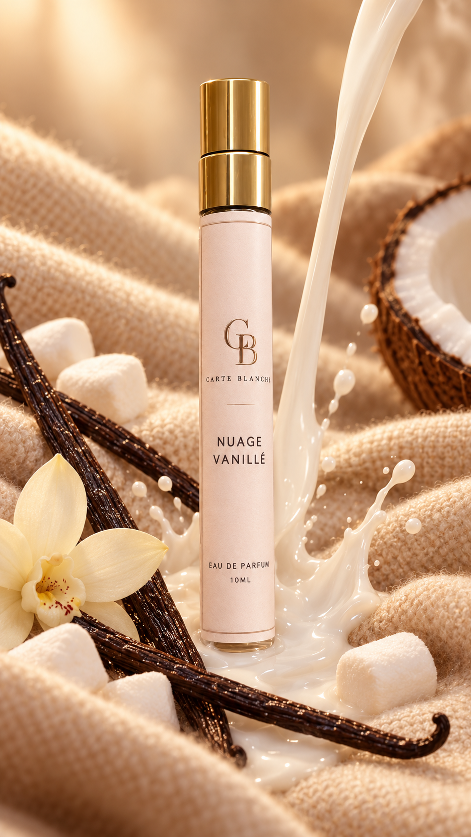 Carte Blanche Collection - Nuage Vanillé — Eau de Parfum 10ml
