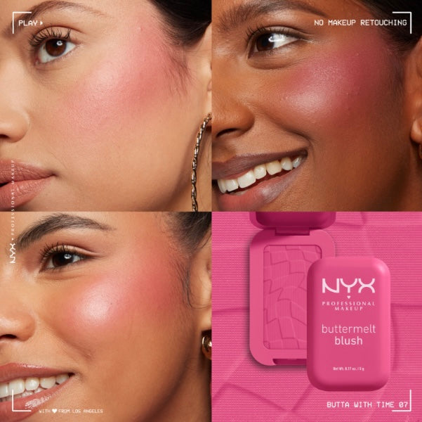 NYX BUTTERMELT BLUSH Butta With Time 07