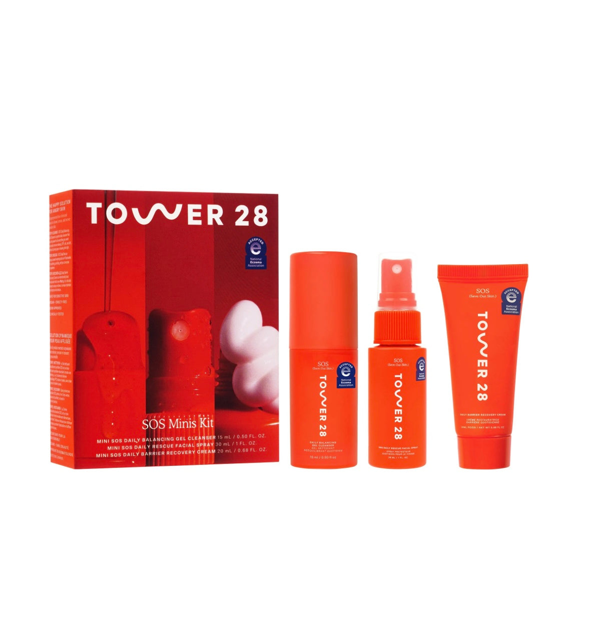 Tower 28 Beauty
Mini SOS Skincare Bestsellers Set