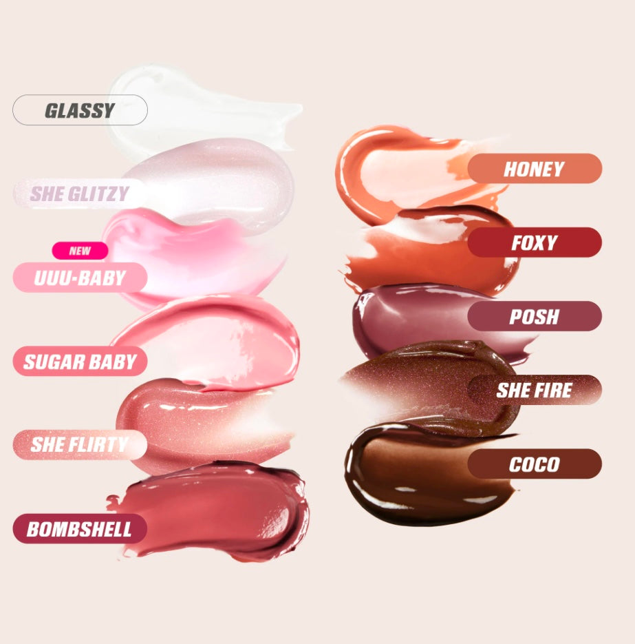 Huda Beauty Faux Filler Lip Gloss - Posh
