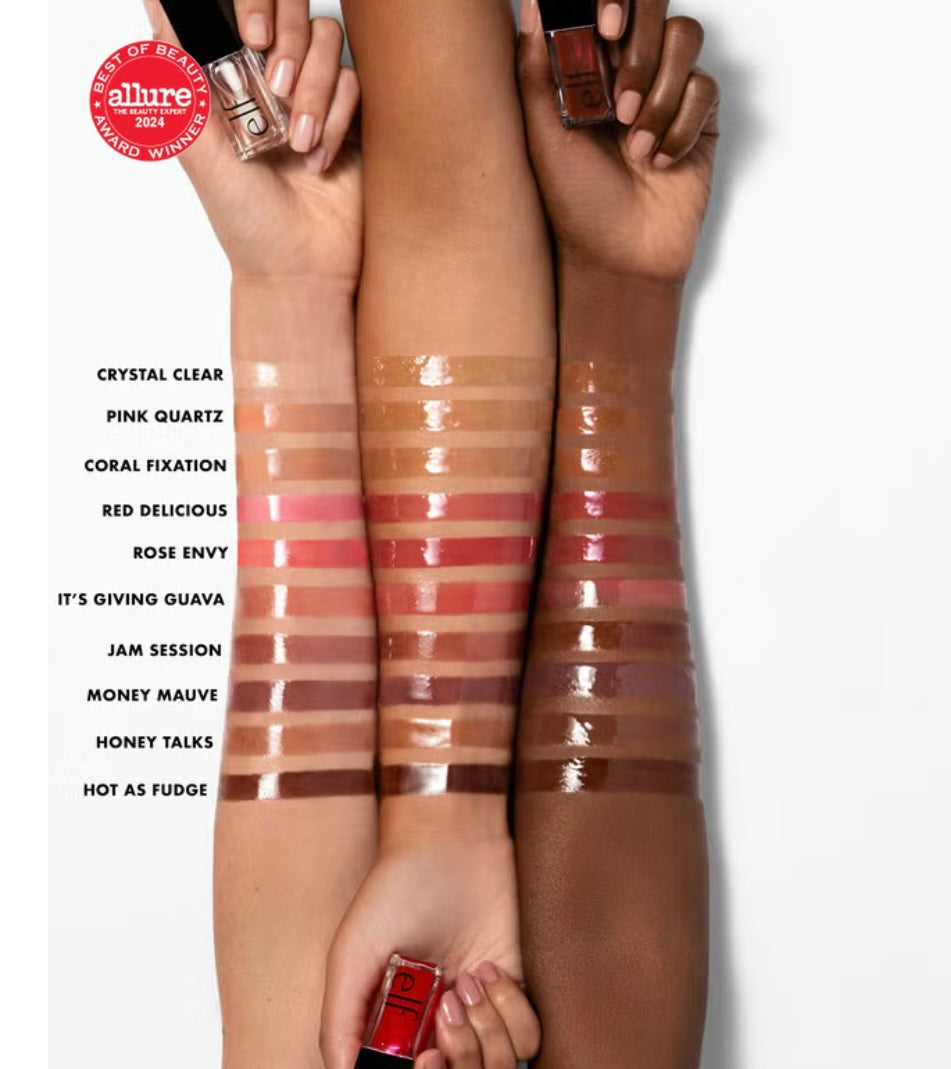 e.l.f Glow Reviver Lip Oil - Hot as Fudge