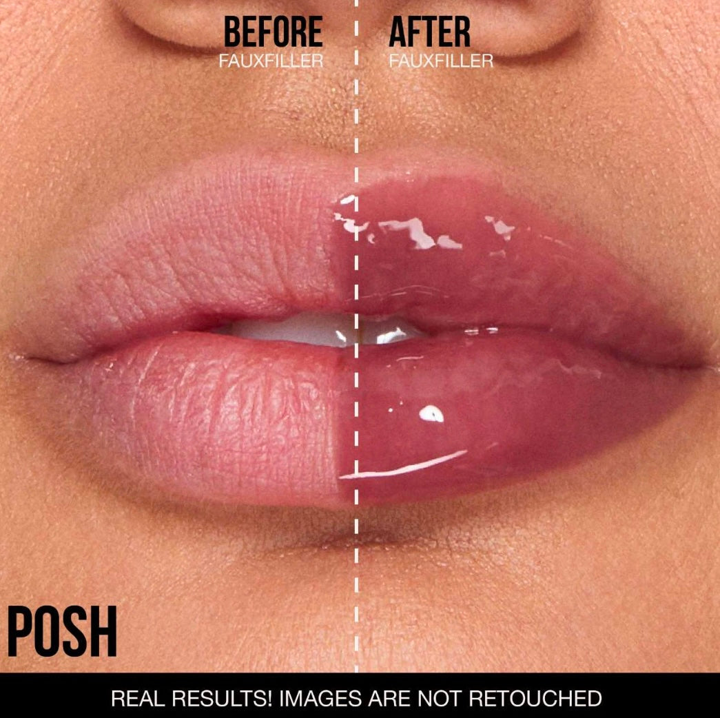 Huda Beauty Faux Filler Lip Gloss - Posh