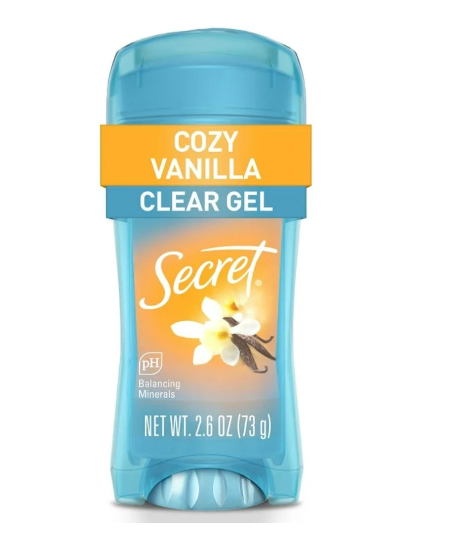 SECRET GEL DEODORANT - Vanilla
