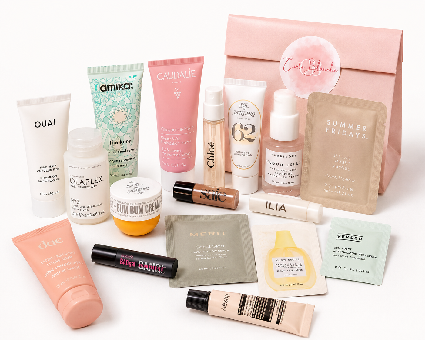 Carte Blanche – Surprise Sample Bag (Valeur totale des produits : entre 199 DH et 249 DH par sac)