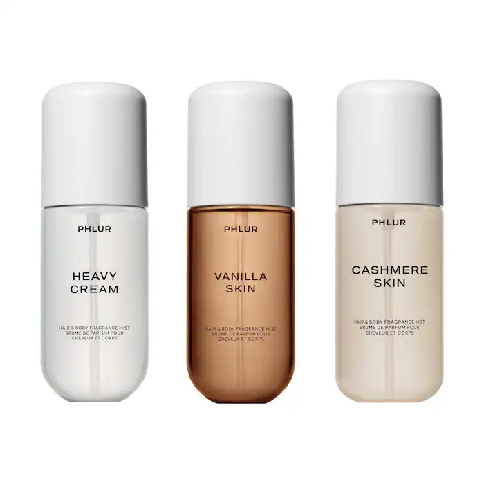 PHLUR Cozy Layering Body Mist Trio Set