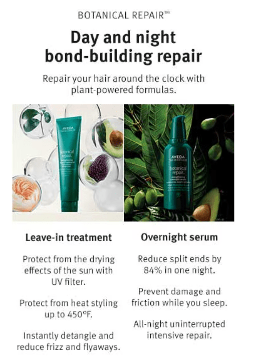 Aveda - sérum réparateur de nuit botanical repair - Carte Blanche