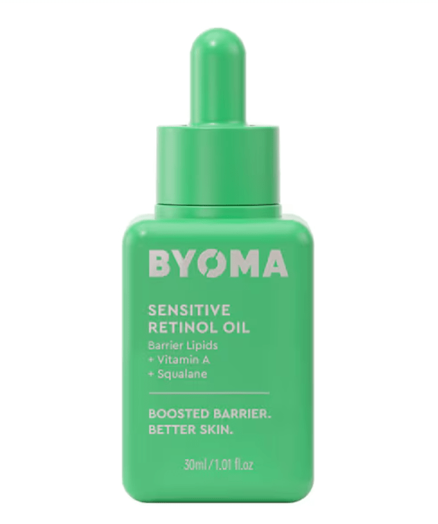 BYOMA Huile au Rétinol - Soin Peaux Sensibles - Carte Blanche