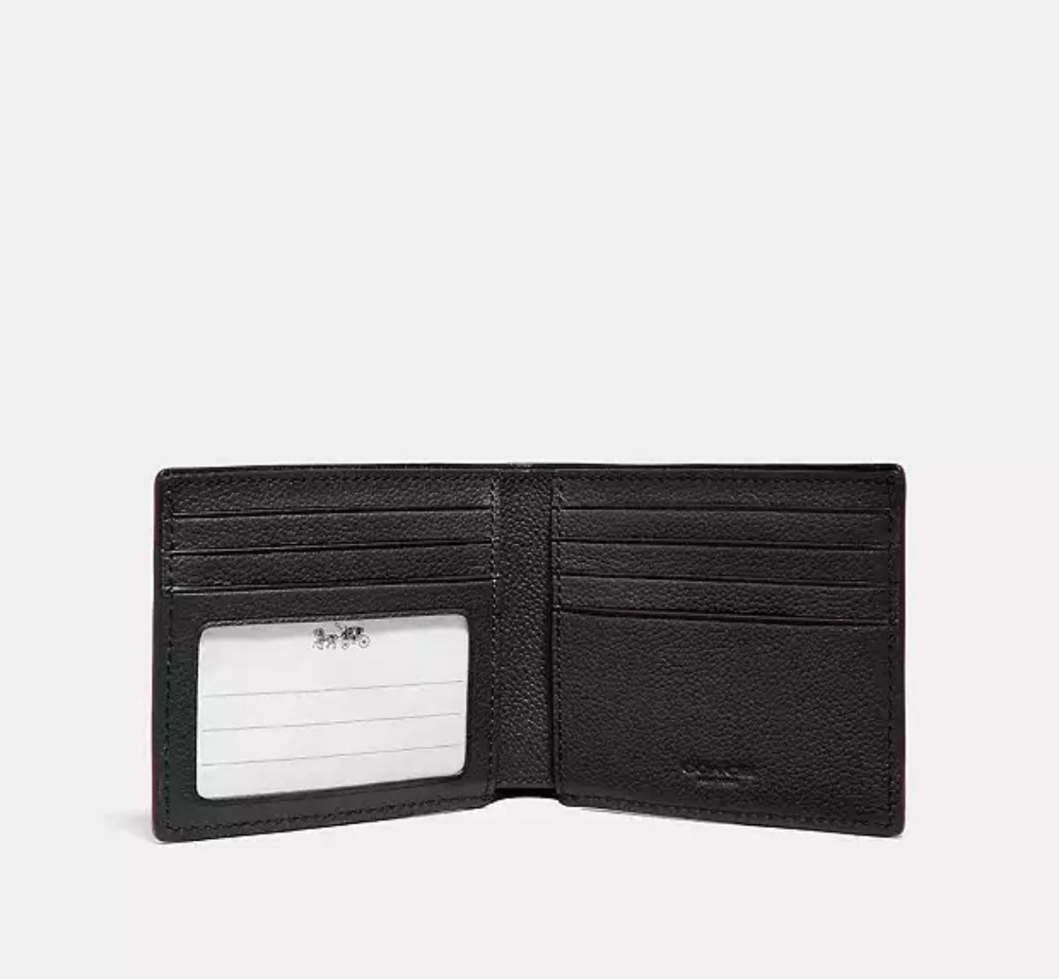 COACH Porte Billets Avec Porte Cartes - Homme - Carte Blanche