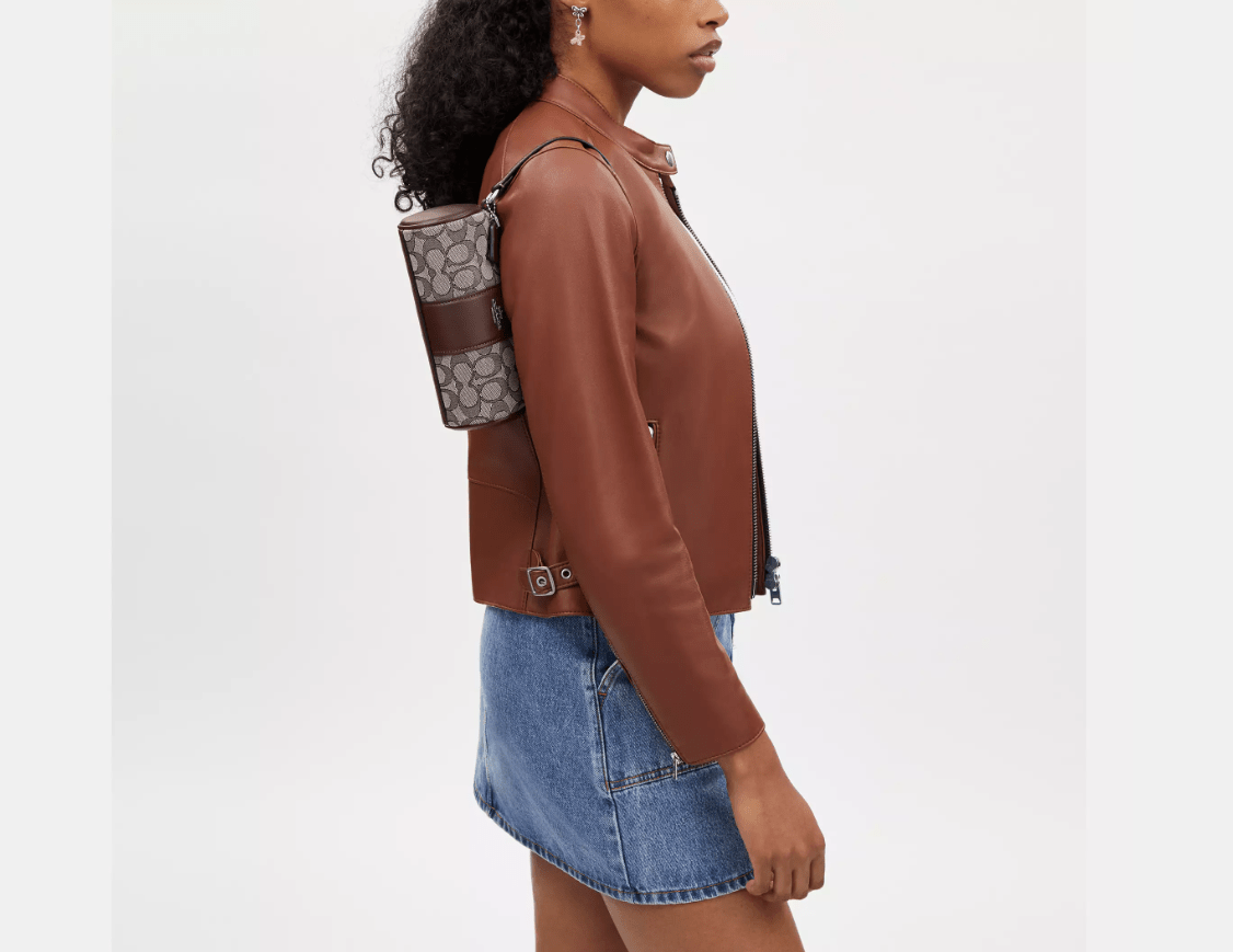 COACH - Sac Baril Nolita En Jacquard Signature - Carte Blanche