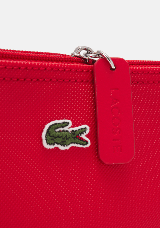 Lacoste Flat Crossover Bag - Across Body Bag - Haut Rouge - Carte Blanche