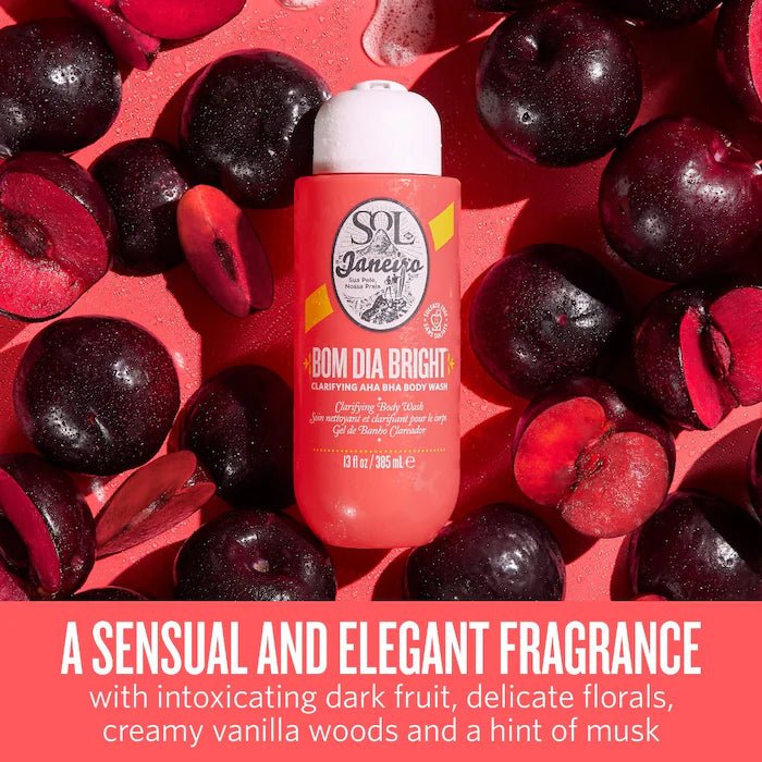 Sol de Janeiro Nettoyant pour le corps purifiant AHA et BHA Bom Dia Bright - Carte Blanche