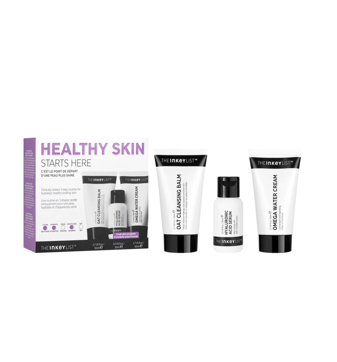The INKEY List 
Healthy Skin Starts Here Set