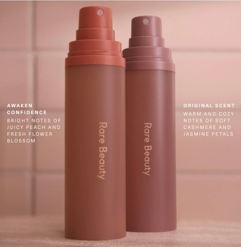 Rare Beauty by Selena Gomez 
Find Comfort Body & Hair Fragrance Mist with Niacinamide