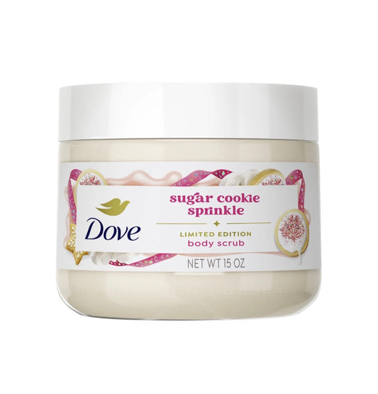 Dove Limited Edition Holiday Treats Body Scrub Sugar Cookie Sprinkle