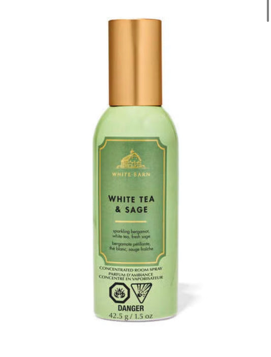 Bath and Body Works Room Spray White Tea & Sage