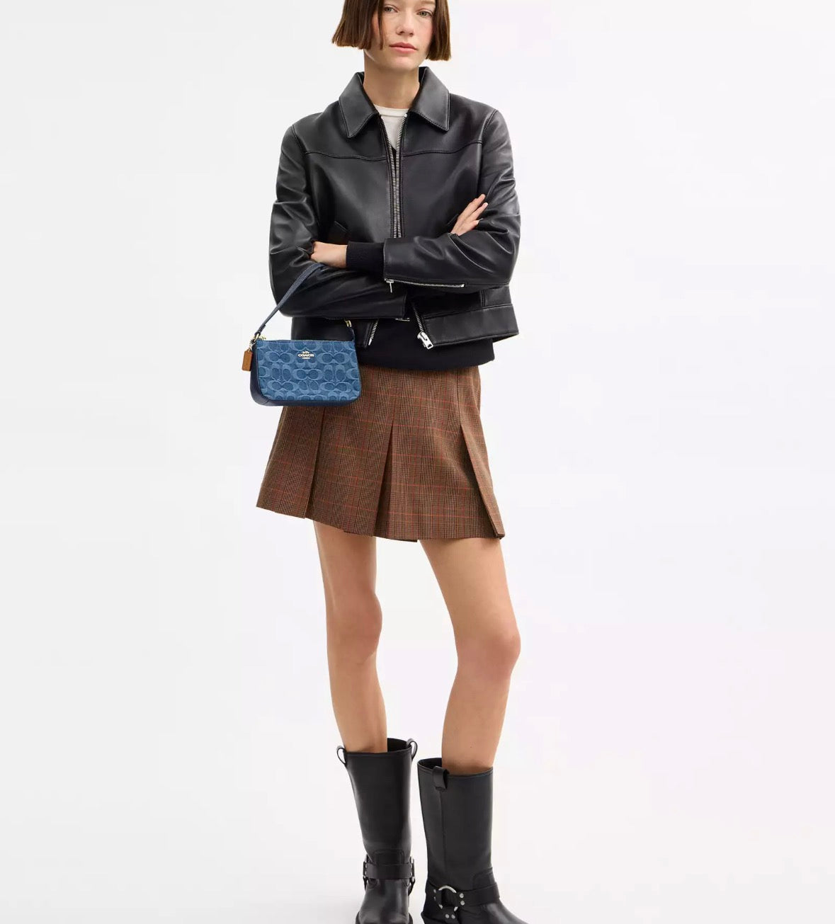 Coach Nolita 19 in Signature Denim