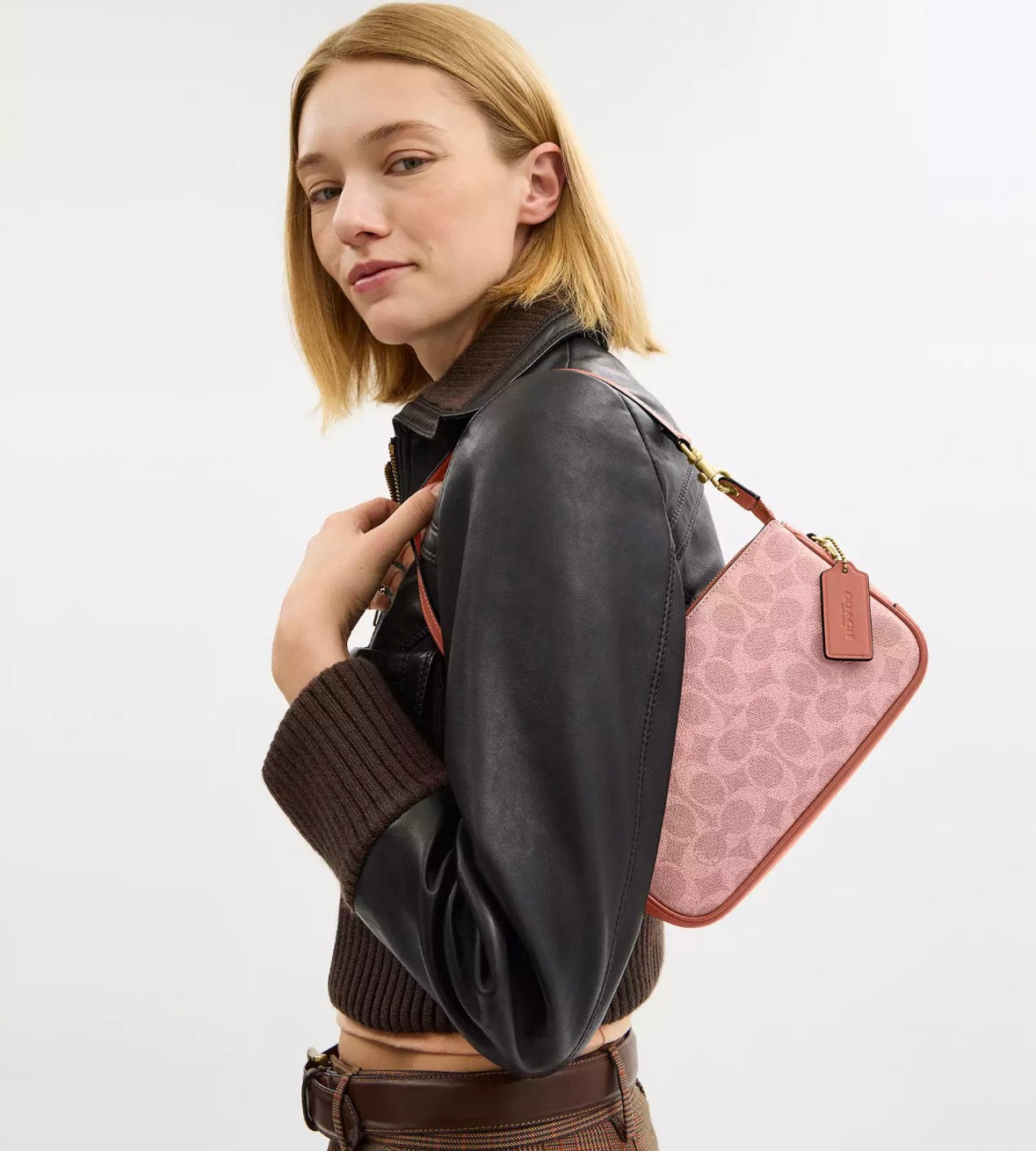 Coach Plaza Bag 22 in Signature Canvas