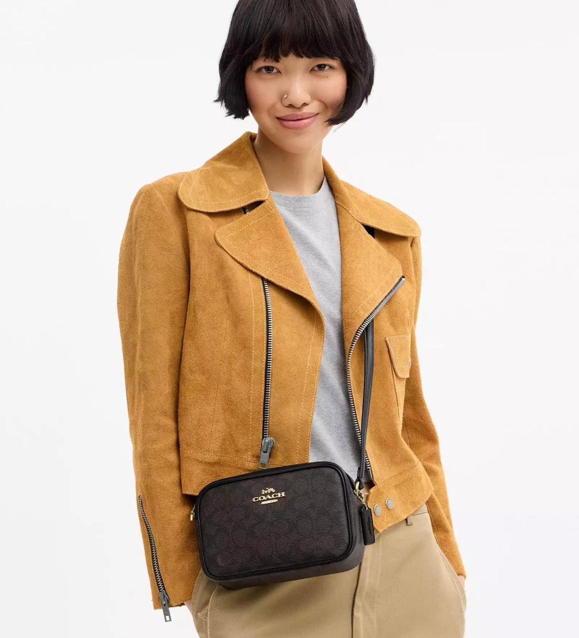 Coach Jamie Camera Bag In Signature Canvas