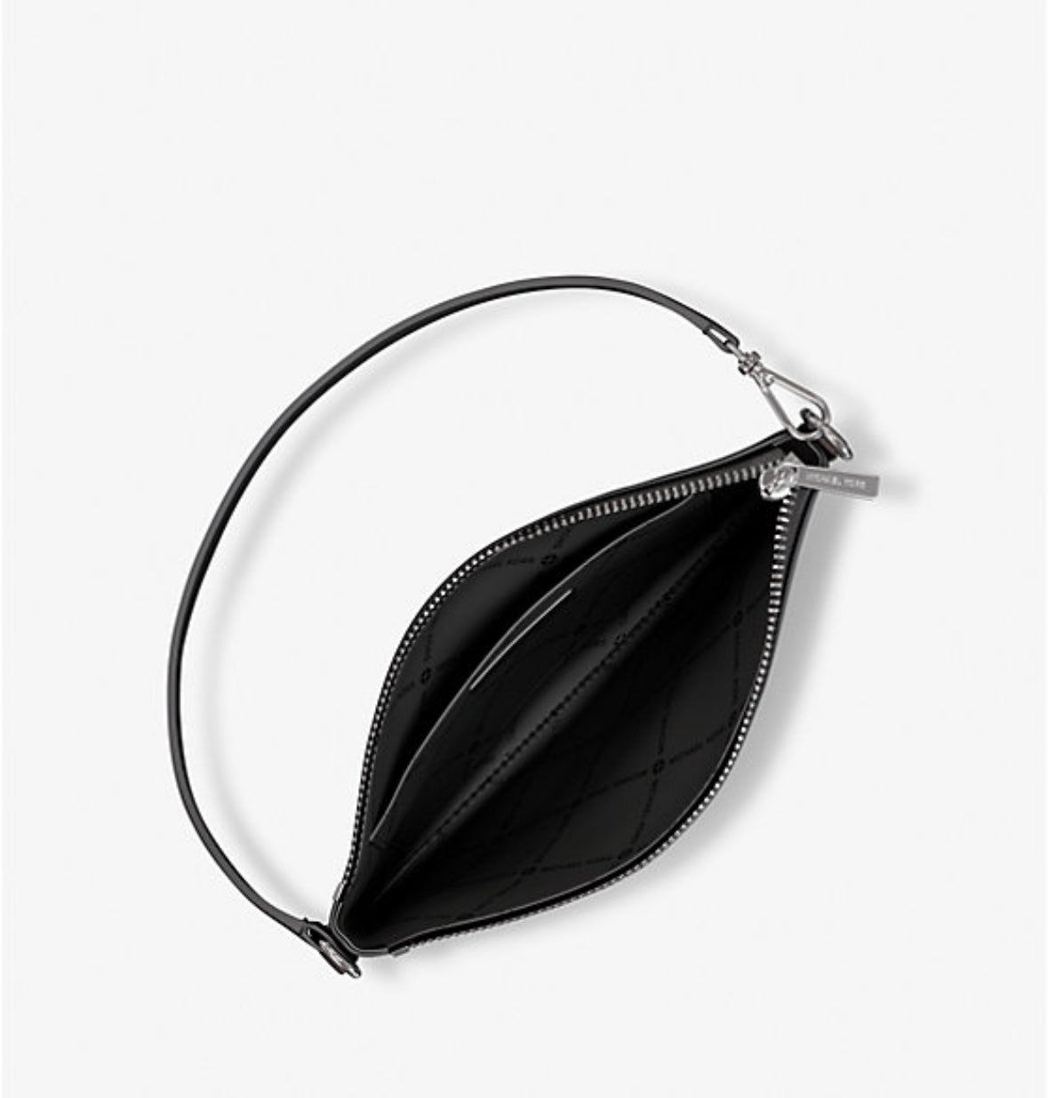 MICHAEL KORS
Jet Set Small Pebbled Leather Convertible Wristlet