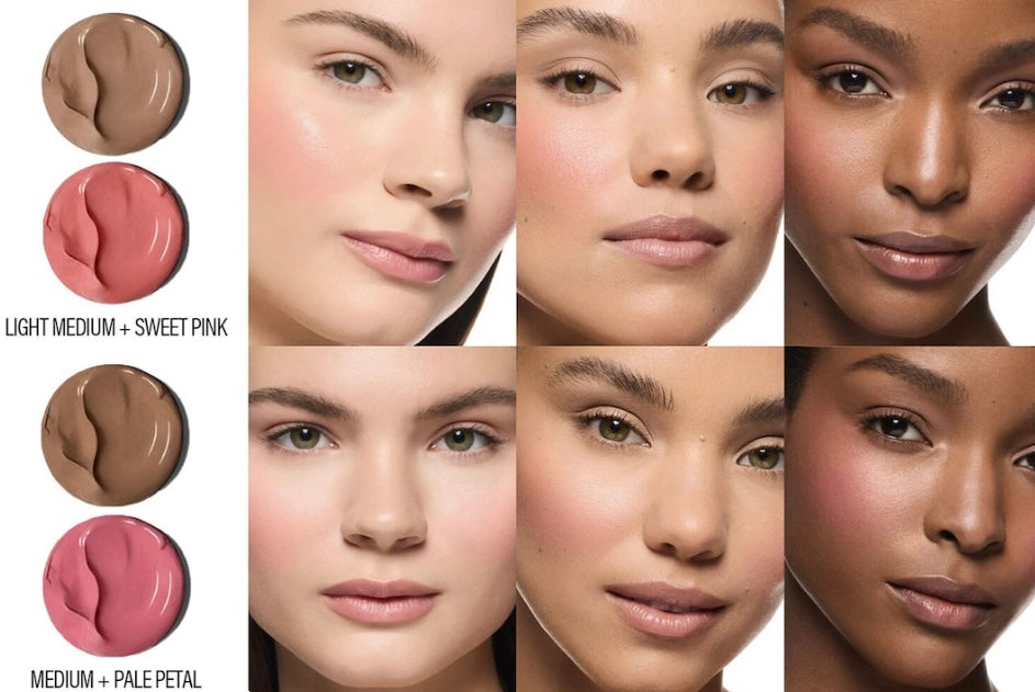 MAKEUP BY MARIO 
Mini Sculpt & Pop On-The-Go - Light/ Medium - Sweet Pink