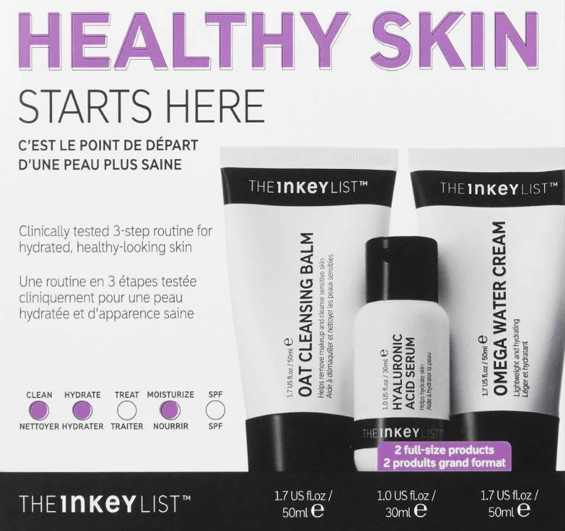 The INKEY List 
Healthy Skin Starts Here Set