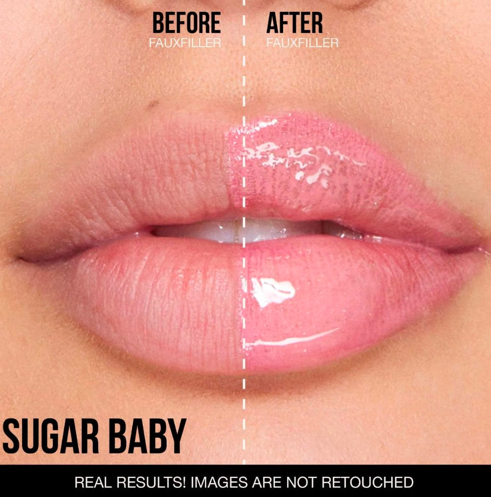 Huda Beauty Faux Filler Lip Gloss - Sugar Baby