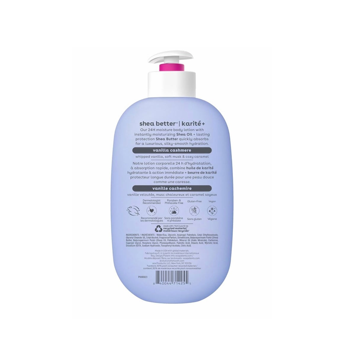 EOS - Vanilla Cashmere
Body Lotion