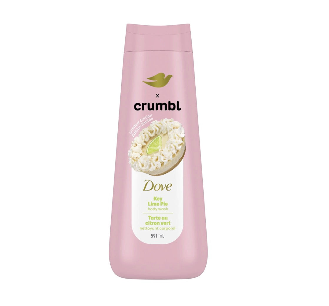 Dove Crumbl Moisturizing Liquid Body Wash Key Lime Pie, 591ml | Limited Edition