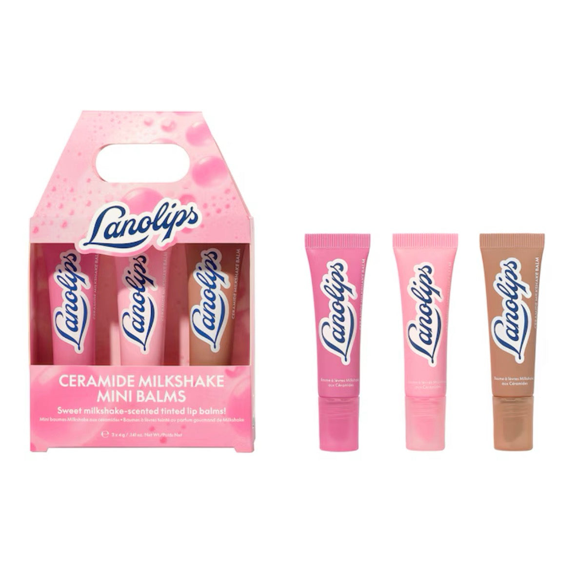 Lanolips Mini-Baumes Milkshake aux céramides