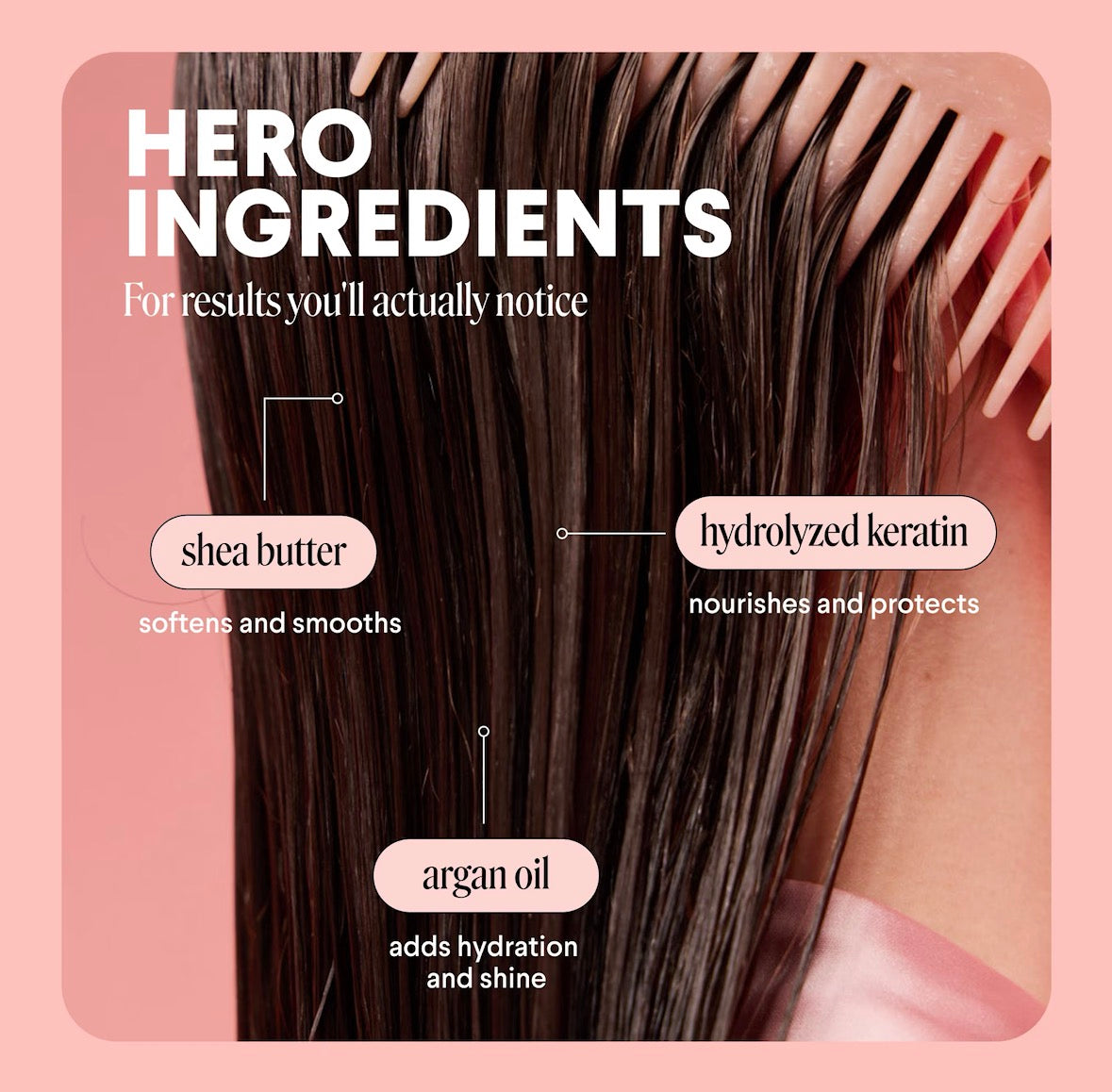 MONDAY Haircare DEEP MOISTURE Hair Mask with Keratin, Argan Oil, Shea Butter & Coconut Oil for Dry to Damaged Hair