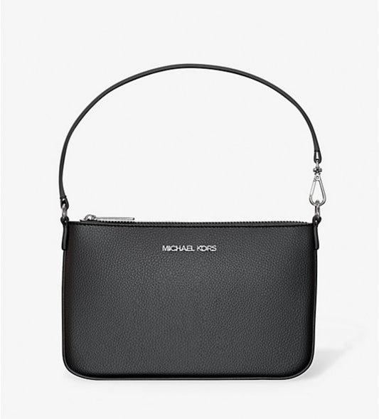 MICHAEL KORS
Jet Set Small Pebbled Leather Convertible Wristlet