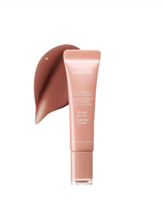 LANEIGE 
Glaze Craze Tinted Polypeptide Lip Serum - Sugar Glaze
