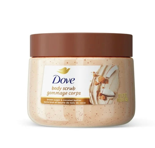 Dove Exfoliating Body Scrub Brown Sugar and Coconut Butter