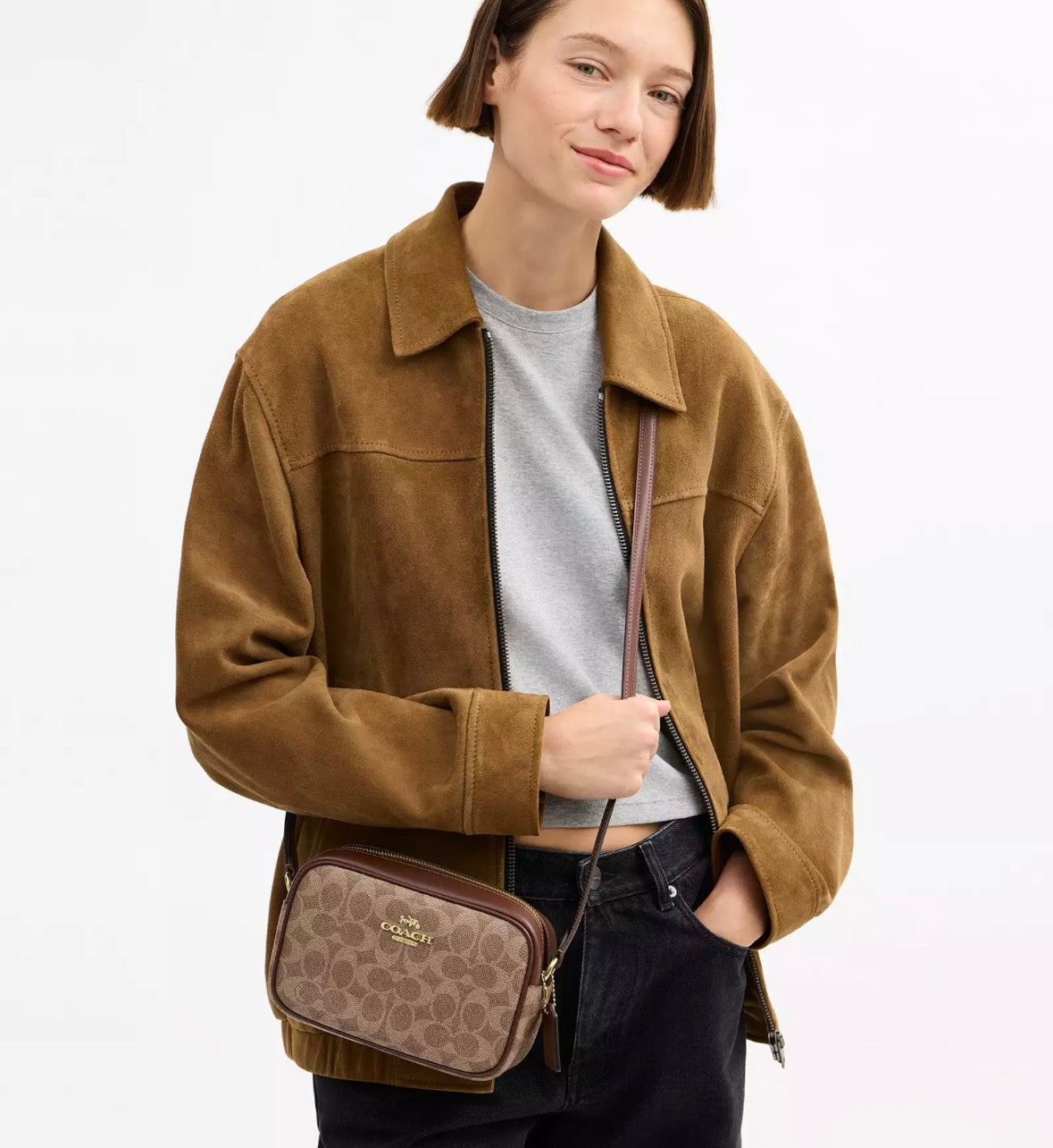 Coach Jamie Camera Bag In Signature Canvas