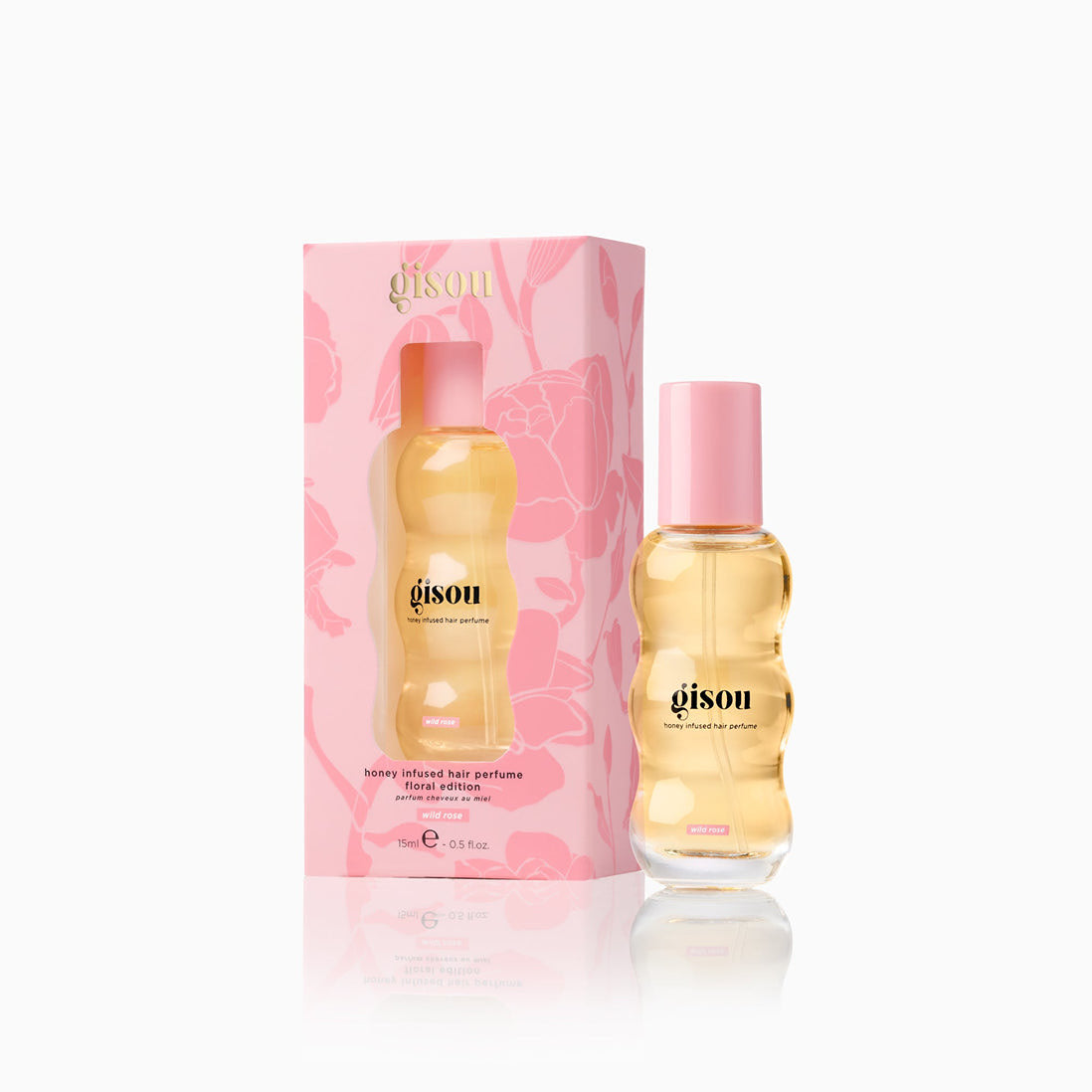 Gisou  Mini Wild Rose Honey Infused Hair Perfume