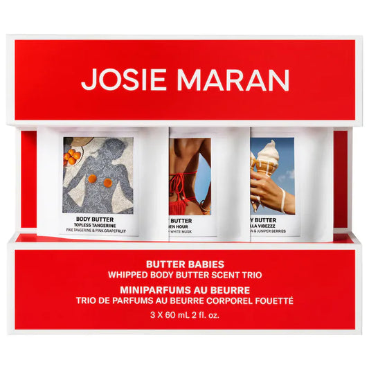 JOSIE MARAN 
Butter Babies 3-Piece Body Butter Minis Kit