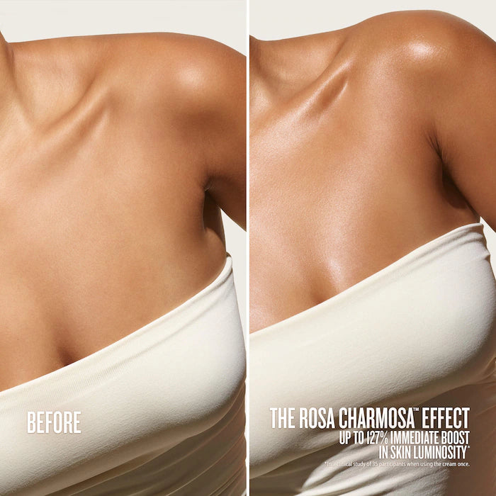 Sol de Janeiro 
Mini Rosa Charmosa™ Dewy Body Cream with Rosewater + Crystal Peptides 150ml