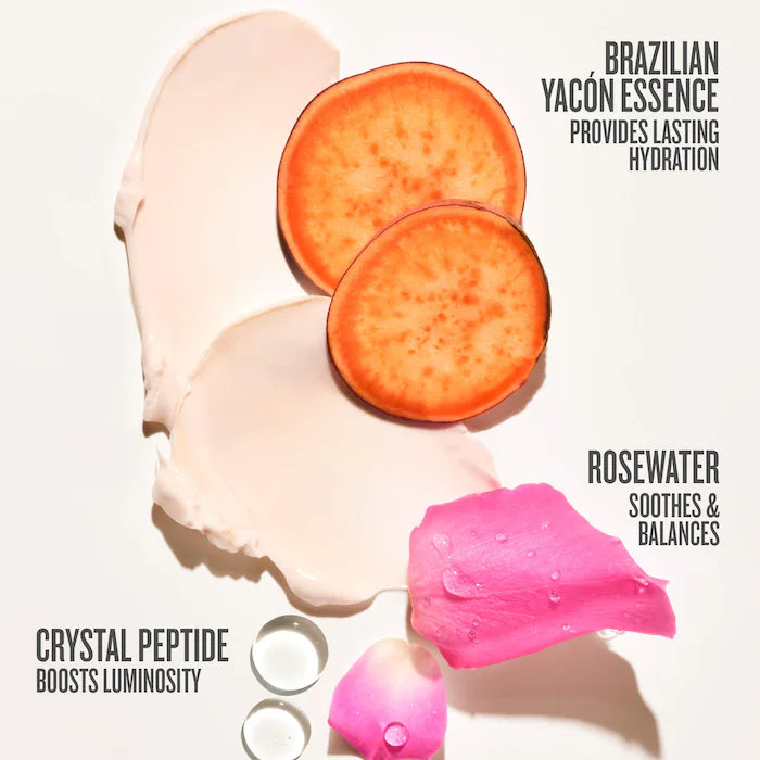 Sol de Janeiro 
Mini Rosa Charmosa™ Dewy Body Cream with Rosewater + Crystal Peptides 150ml