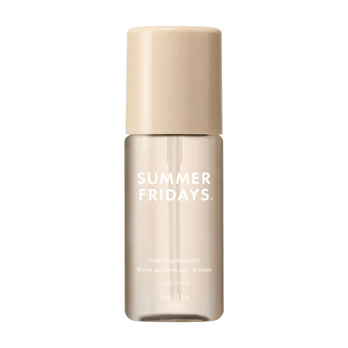 Summer Fridays  Mini Vanilla Hair + Body Fragrance Mist with Vanilla Cake + Radiant Amber