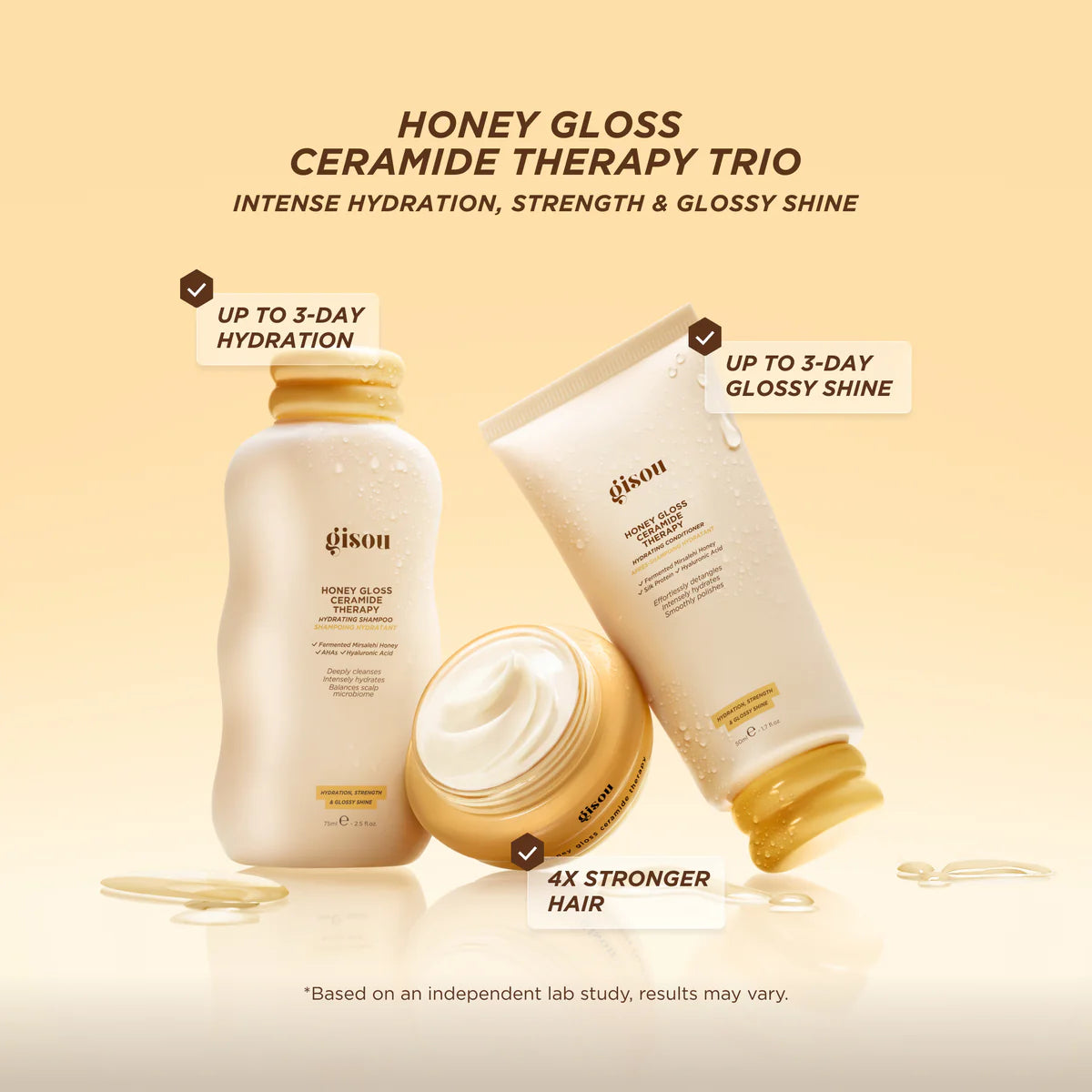 Gisou Hair Therapy Trio
