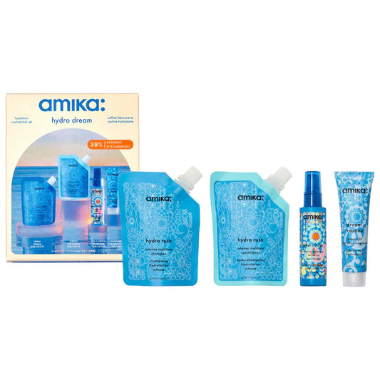 amika 
Mini Hydro Rush Shampoo & Conditioner Set