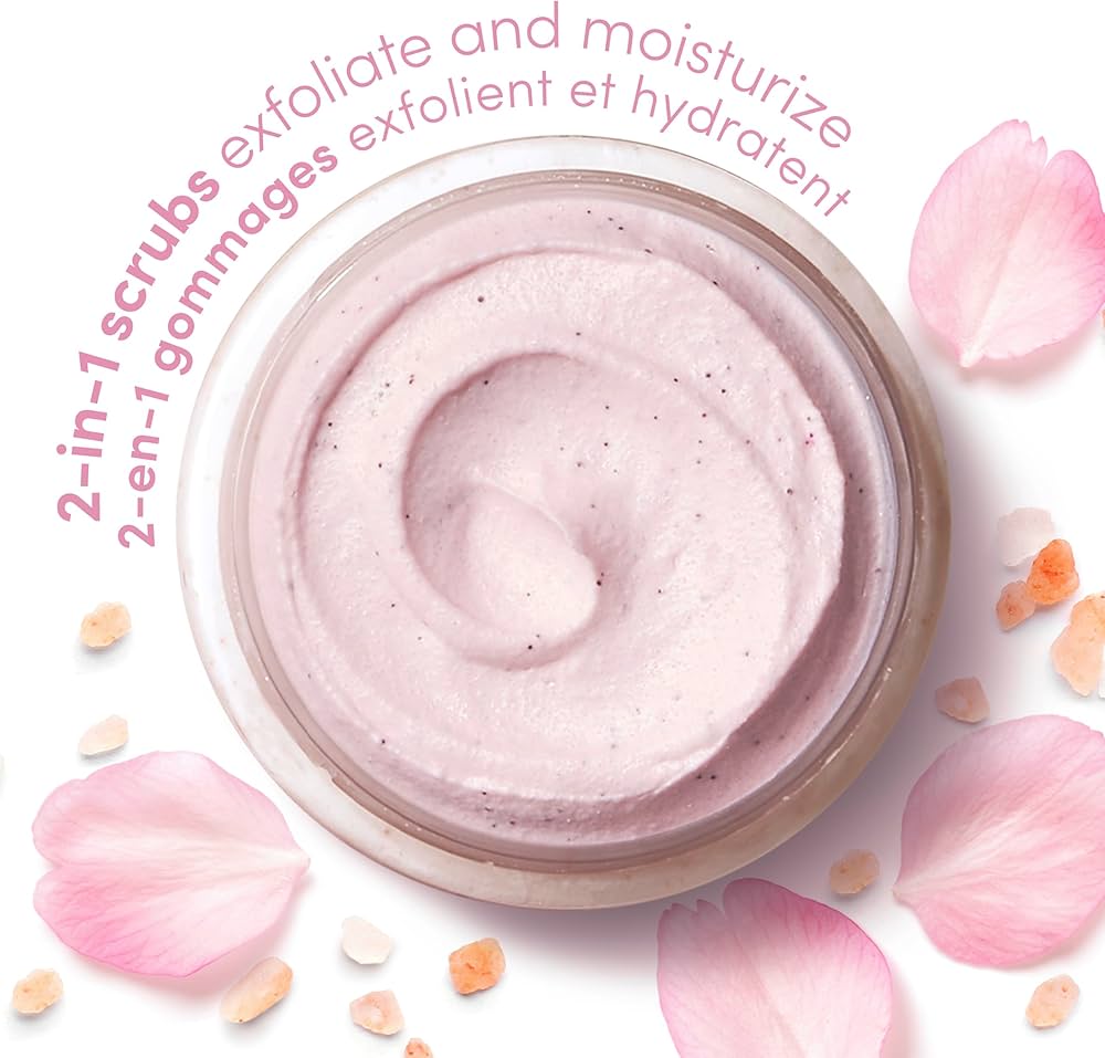 Dove Exfoliating Body Scrub Himalayan Salt & Rose Oil