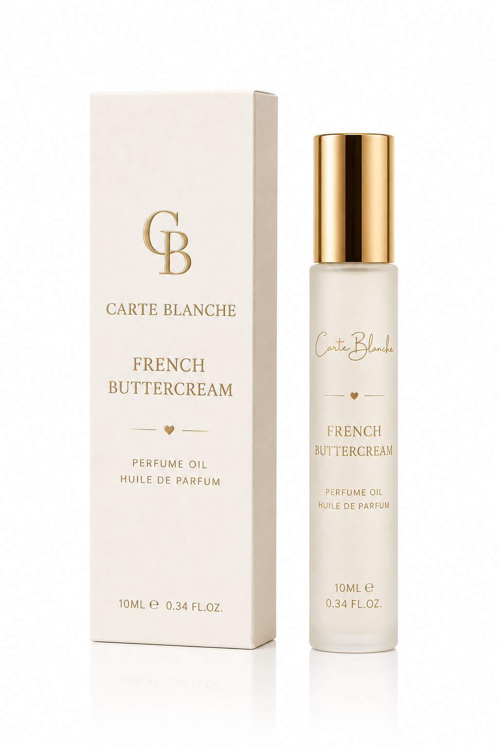 Collection Carte Blanche FRENCH BUTTERCREAM — Huile de Parfum 10 ml