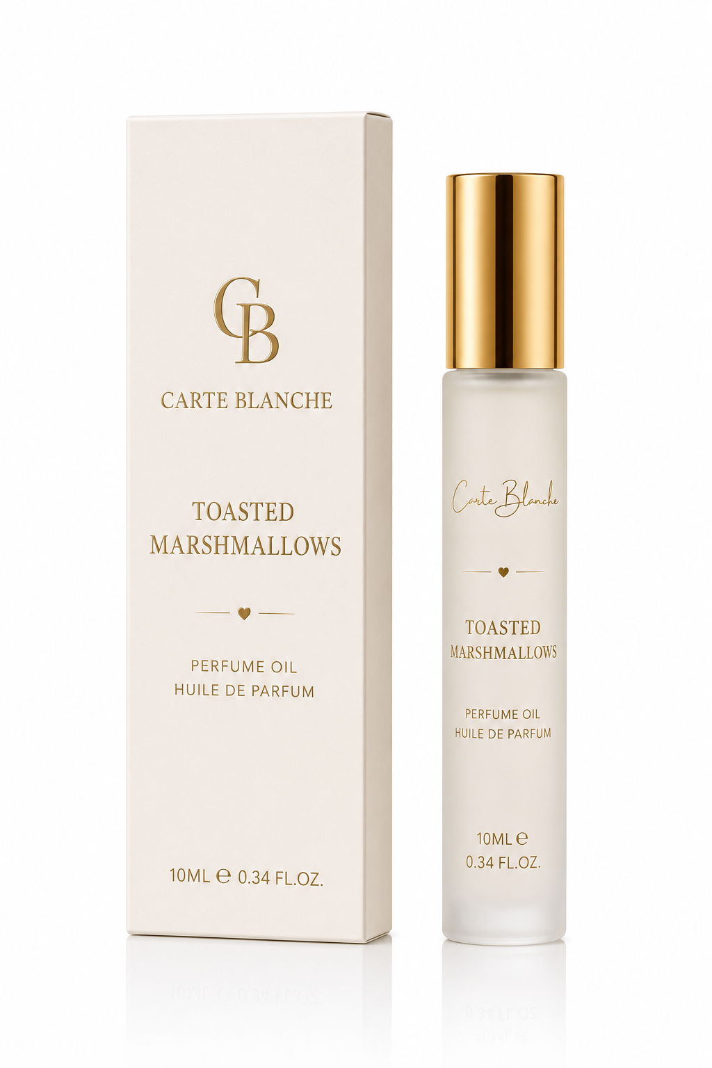 Collection Carte Blanche TOASTED MARSHMALLOWS — Huile de Parfum 10 ml