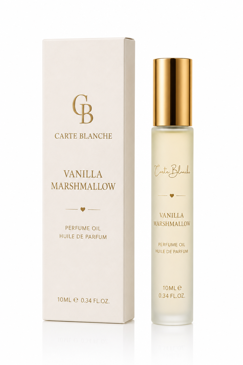 Collection Carte Blanche VANILLA MARSHMALLOW — Huile de Parfum 10 ml