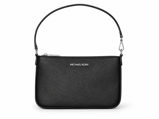 Michael Kors Jet Set Small Pebbled Leather Convertible Wristlet