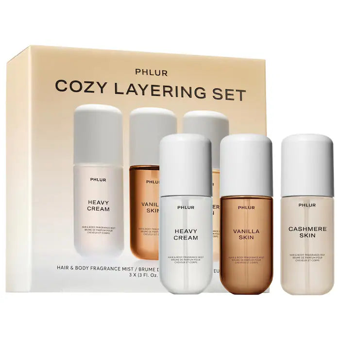 PHLUR  Cozy Layering Body Mist Trio Set