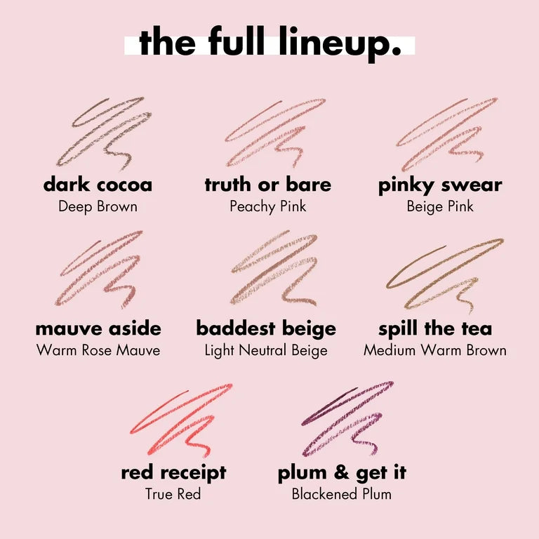 e.l.f. Cosmetics Cream Glide Lip Liner , Truth or Bare
