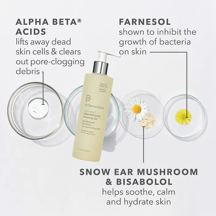 Dr. Dennis Gross Skincare  Mini Alpha Beta® AHA/BHA Daily Cleansing Gel