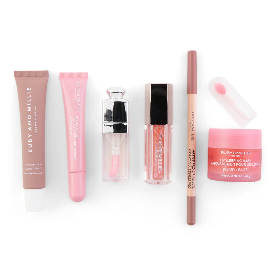 Ruby & Millie Best of Lip Set, 6-Piece